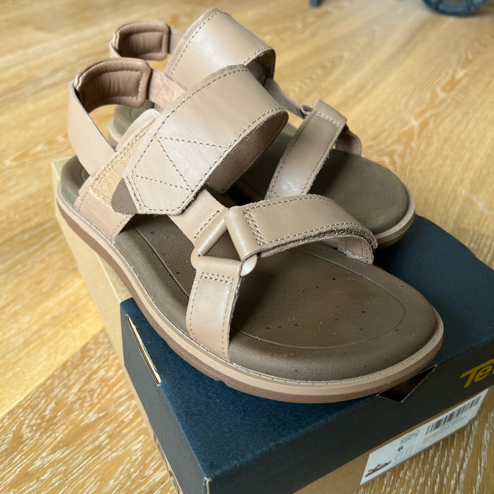 Teva Women's Brown Strap Sandals
